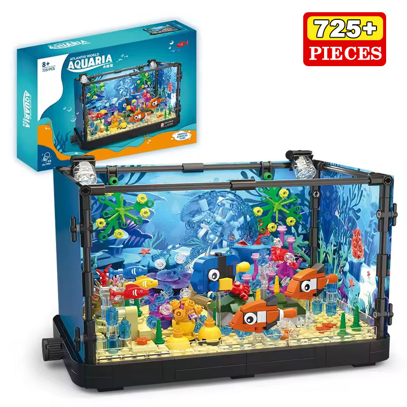 Marine Aquarium Cube - Ideas Series Aquarium Marine Animals Building