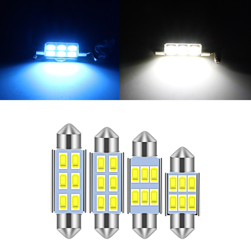 Actinic Blue Led - 4Pcs C5w Led bulb CANBUS Festoon