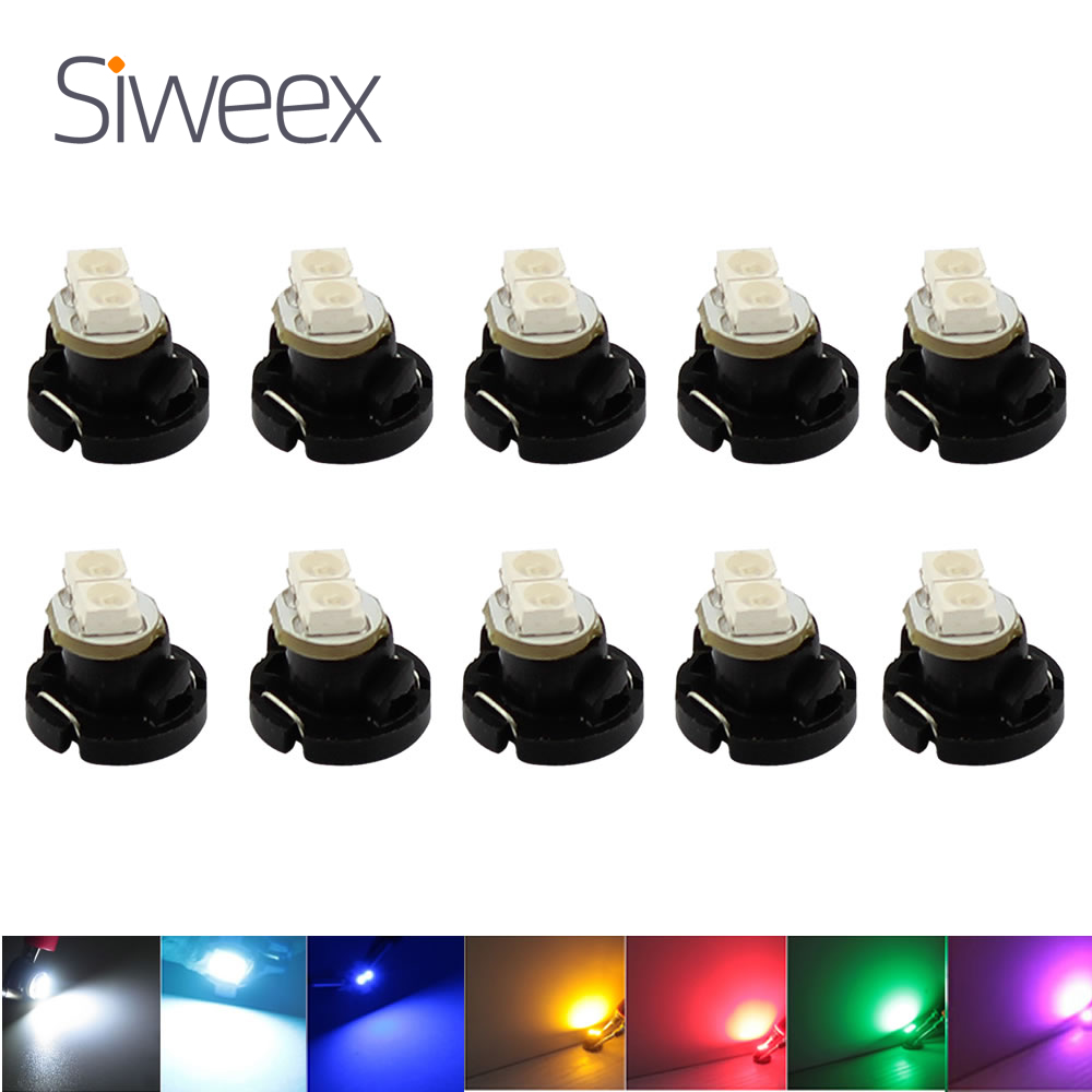 10Pcs/Lot NW6 T4.2 2SMD LED In - Actinic Blue Led avaliação e preço