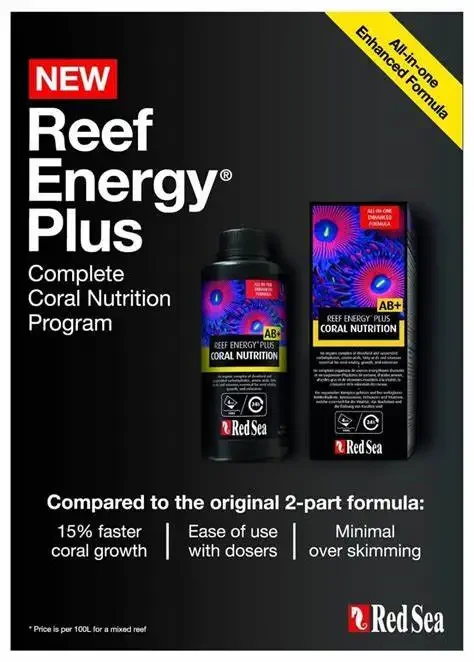 Red Sea REEF ENERGY PLUS  AB+  - Coral Food Liquid avaliação e preço
