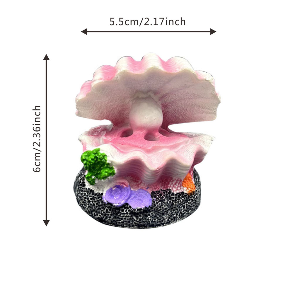 Cute Shell Shape Bubble Stone  - Marine Aquarium For Sale avaliação e preço