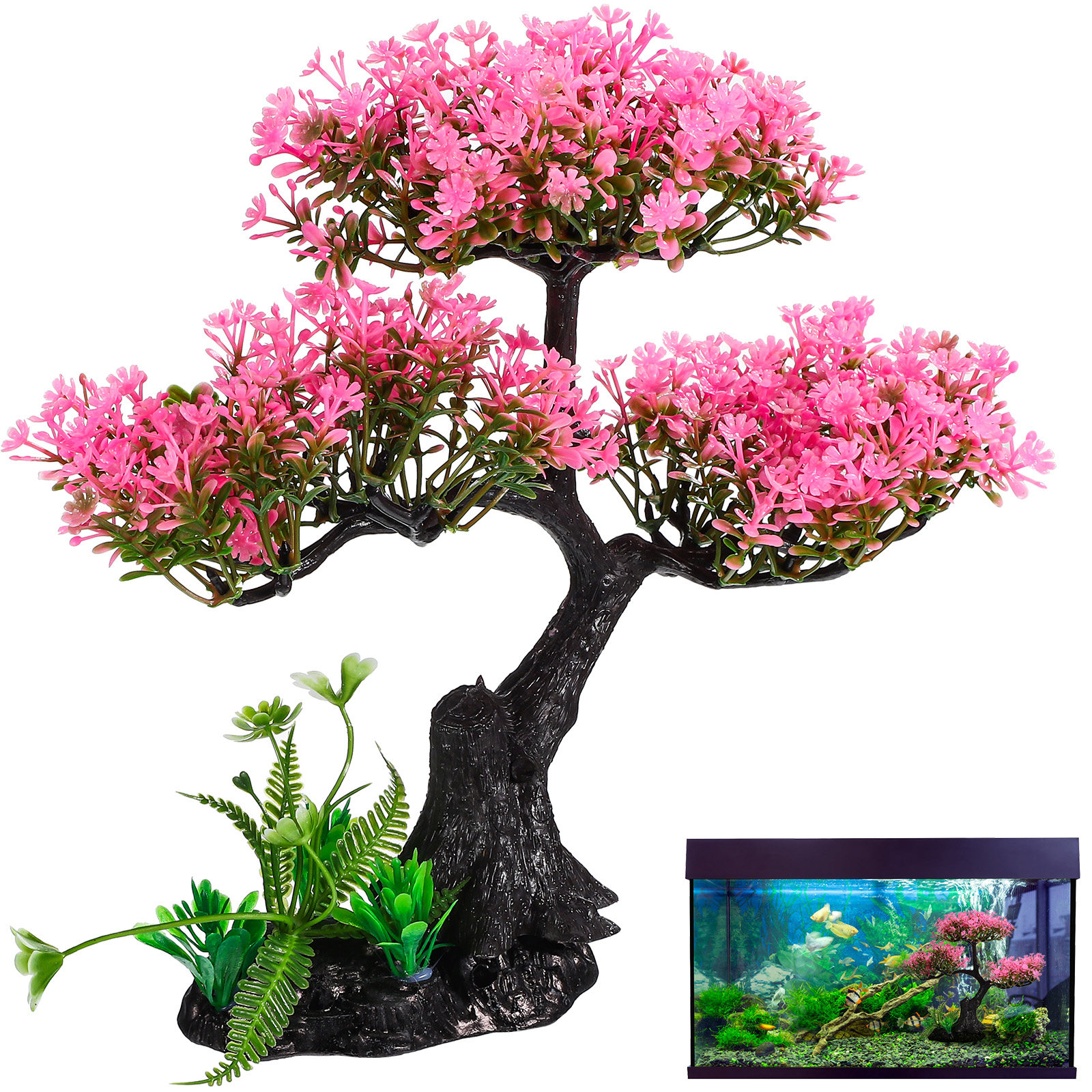 Artificial Plants Indoor Aquar - Marine Aquarium For Sale avaliação e preço