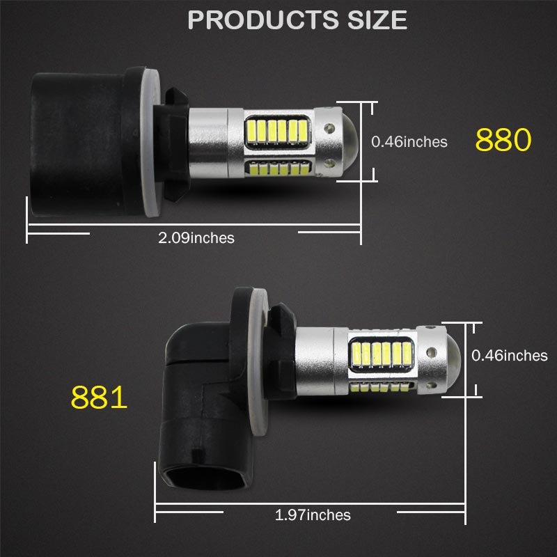 Gtinthebox Car Fog Lights H27  - Actinic Blue Led avaliação e preço