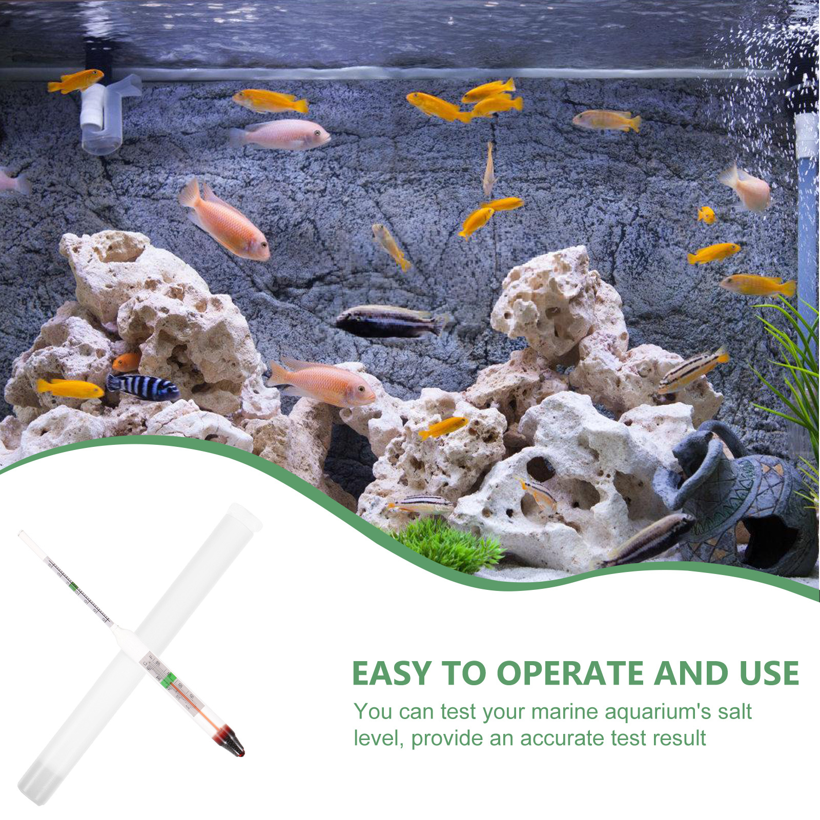 Parliky Aquarium Test Kit Port - Marine Aquarium Test Kit avaliação e preço