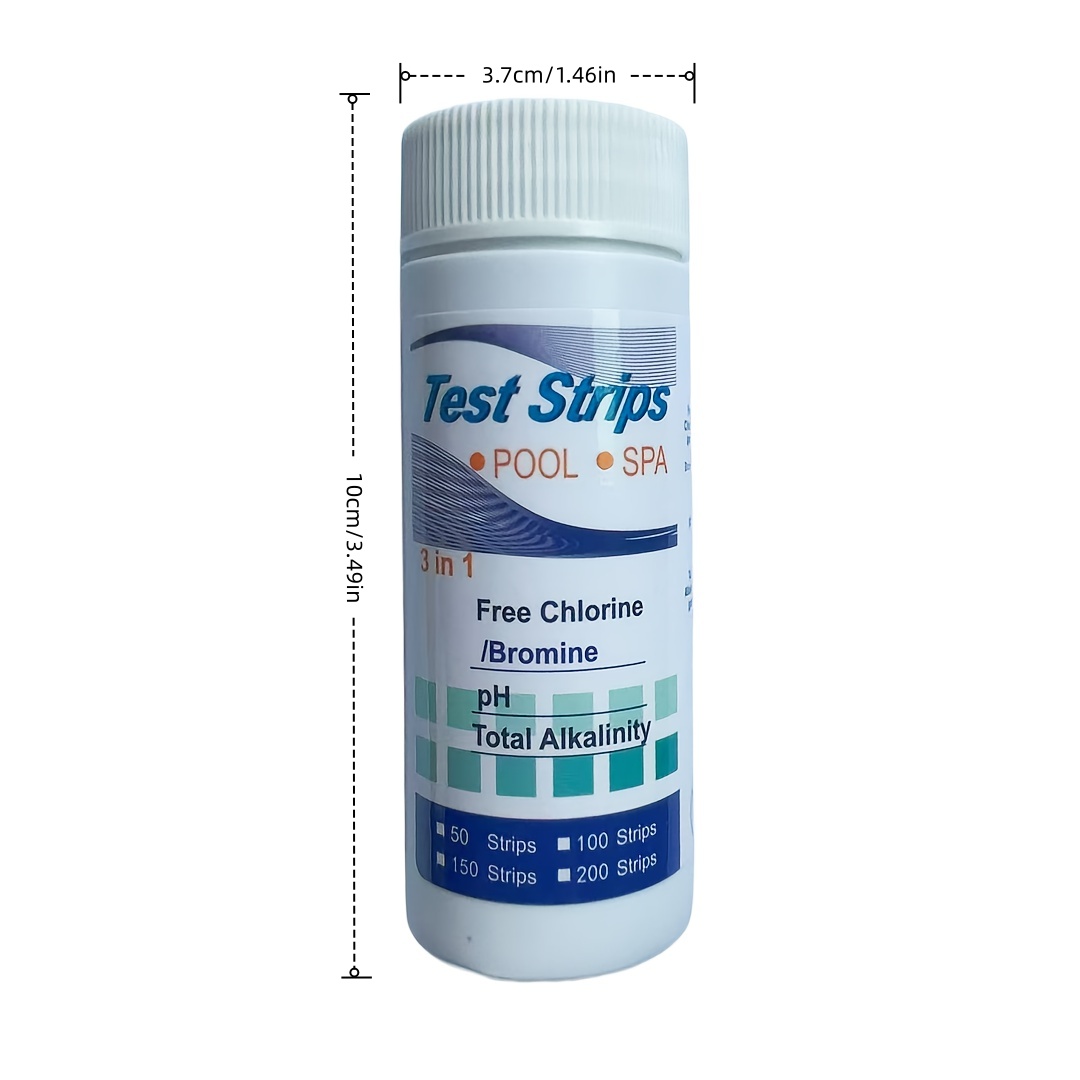Chlorine PH Test Strips SPA Sw - Marine Aquarium Test Kit avaliação e preço