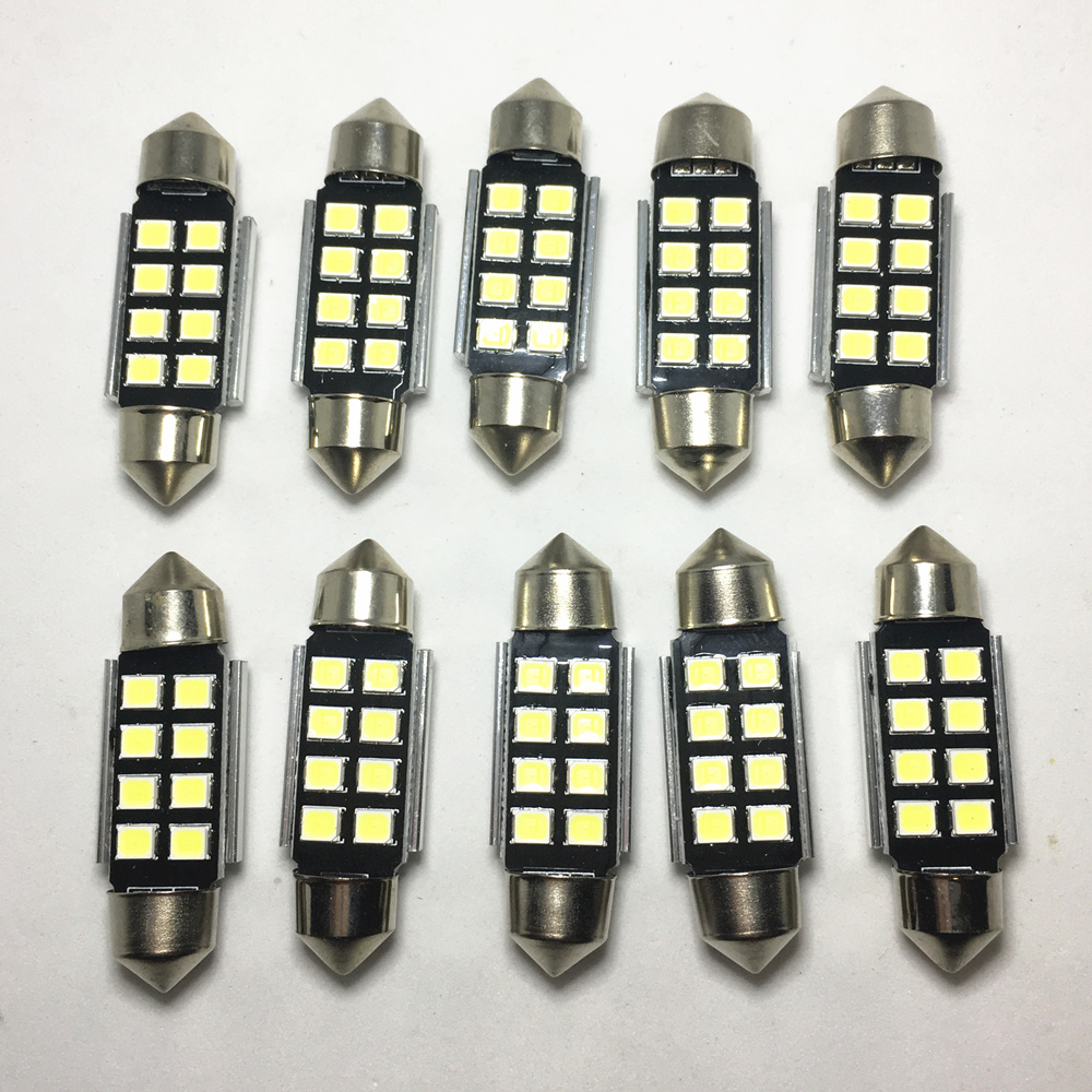 10pcs Festoon 31mm 36mm 39mm 4 - Actinic Blue Led avaliação e preço