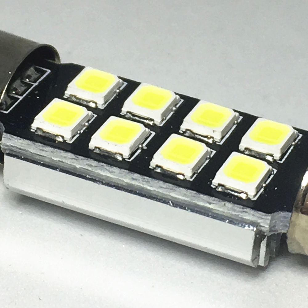 10pcs Festoon 31mm 36mm 39mm 4 - Actinic Blue Led avaliação e preço
