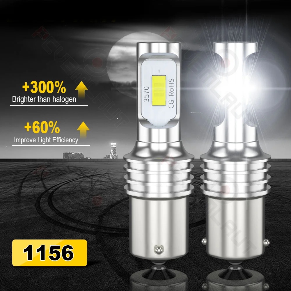 P21W 1156 BA15S LED Reverse Li - Actinic Blue Led avaliação e preço