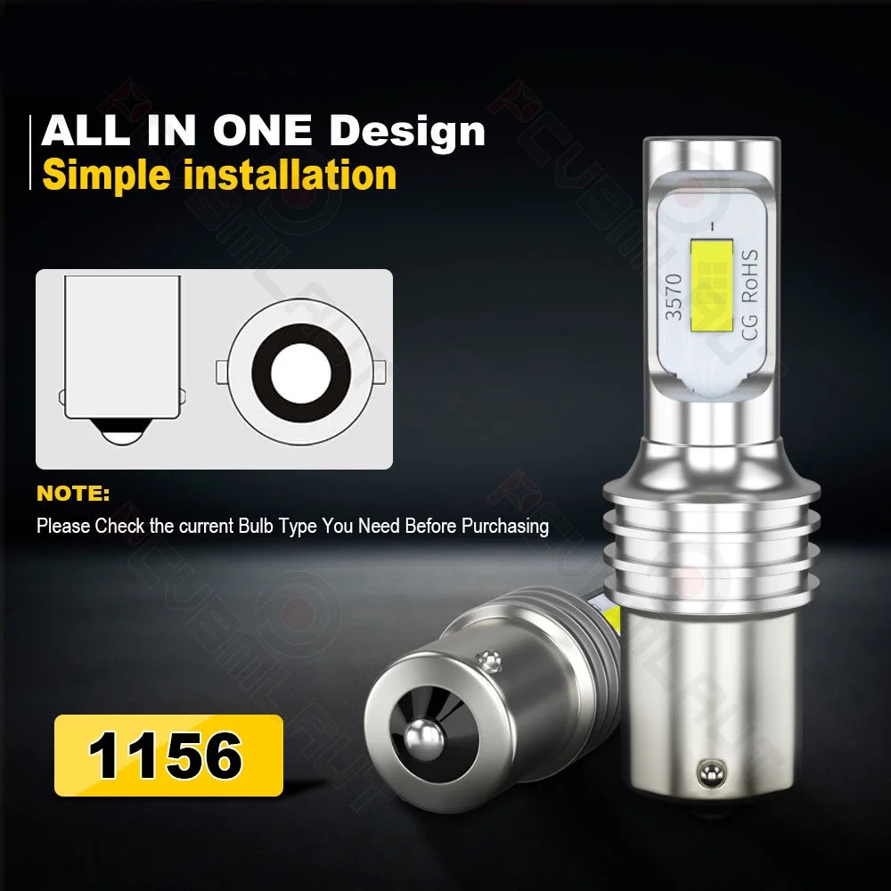 P21W 1156 BA15S LED Reverse Li - Actinic Blue Led avaliação e preço