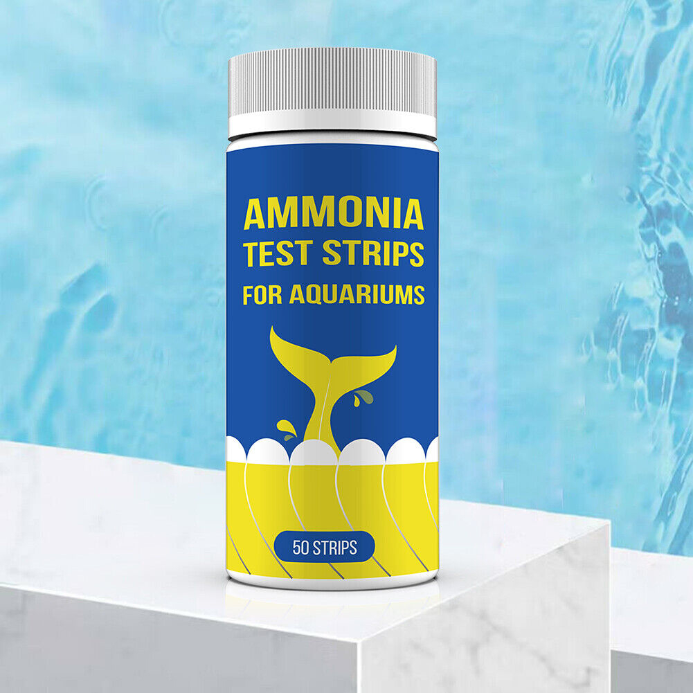 50pc Ammonia Nitrogen Quick Wa - Marine Aquarium Test Kit avaliação e preço