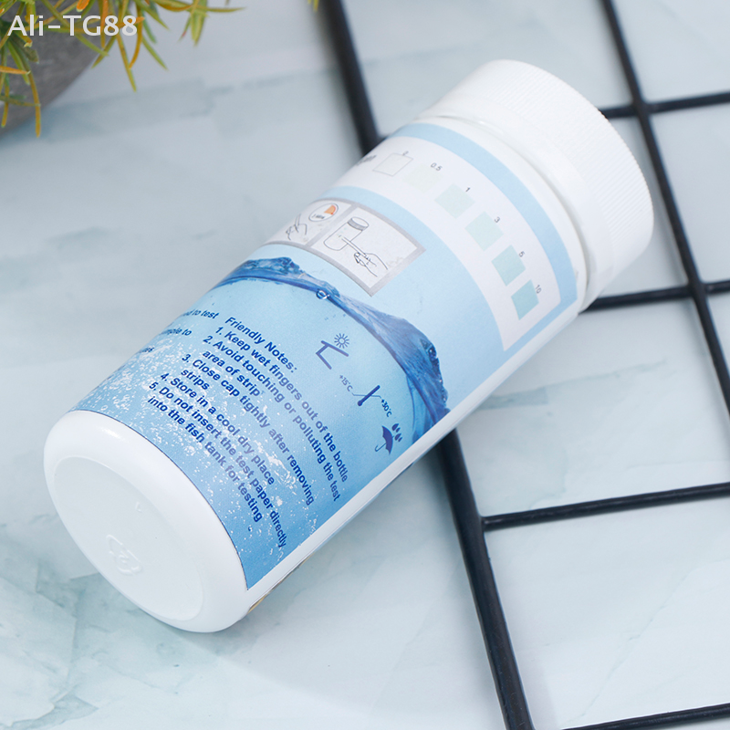 50Pcs Ammonia Nitrogen Quick W - Marine Aquarium Test Kit avaliação e preço