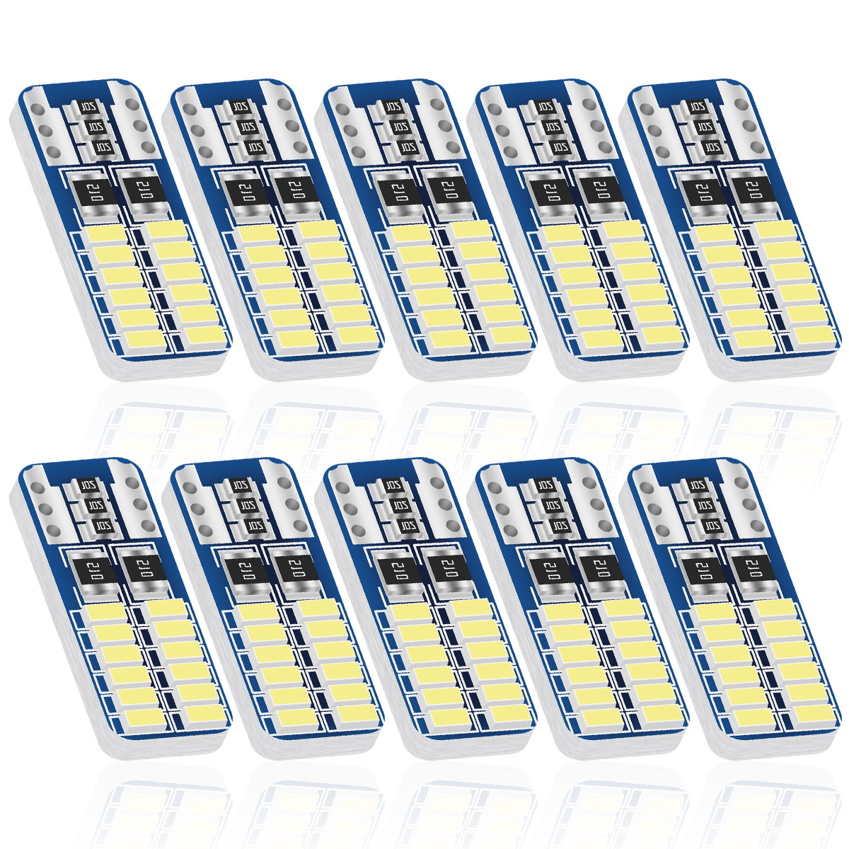 2/6/10/20PCS T10 W5W LED Car I - Actinic Blue Led avaliação e preço