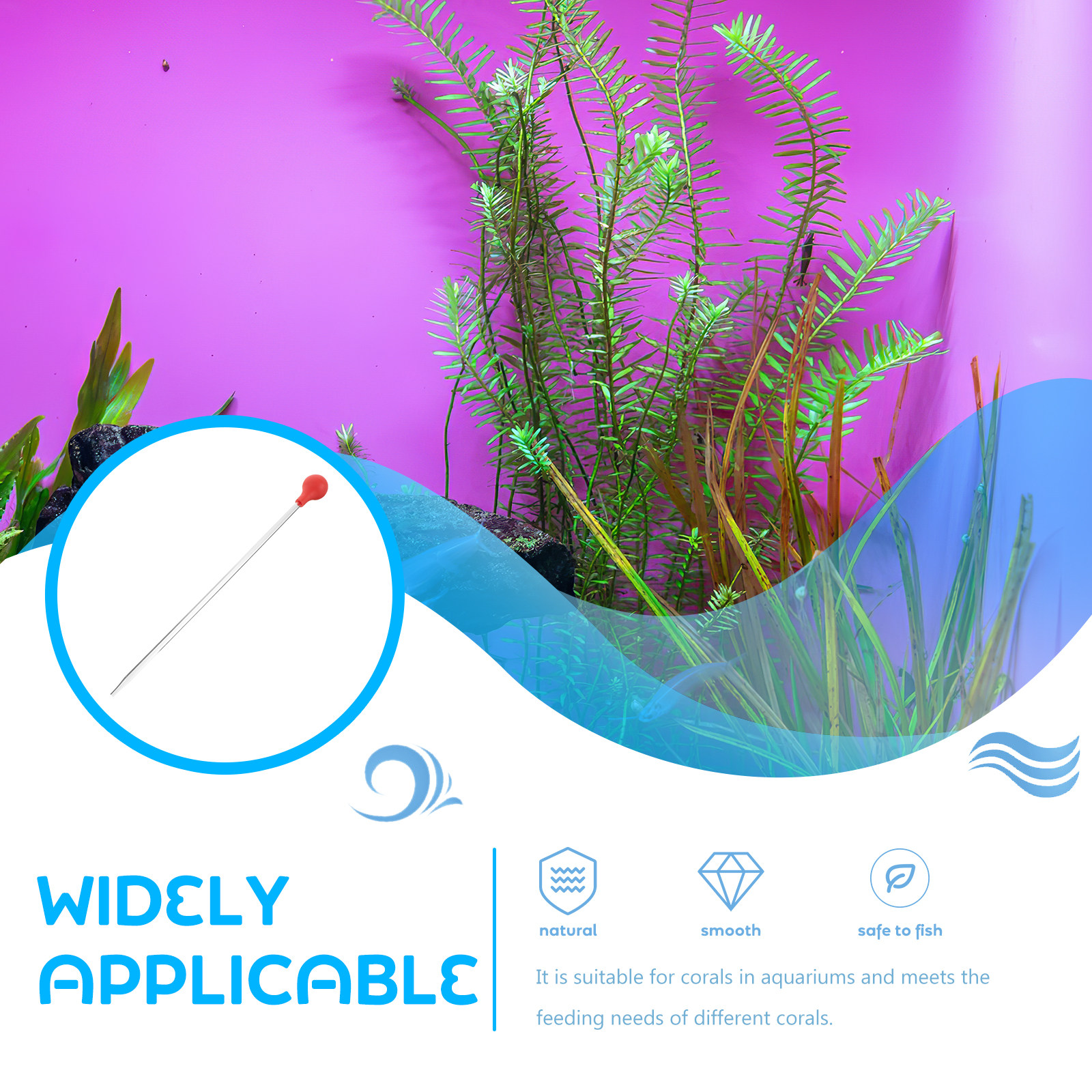 40Cm Coral Feeding Tube Acryli - Coral Food Liquid avaliação e preço