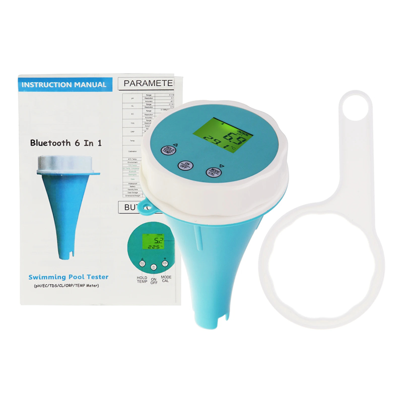 Bluetooth 6-in-1 Smart Chlorin - Marine Aquarium Test Kit avaliação e preço