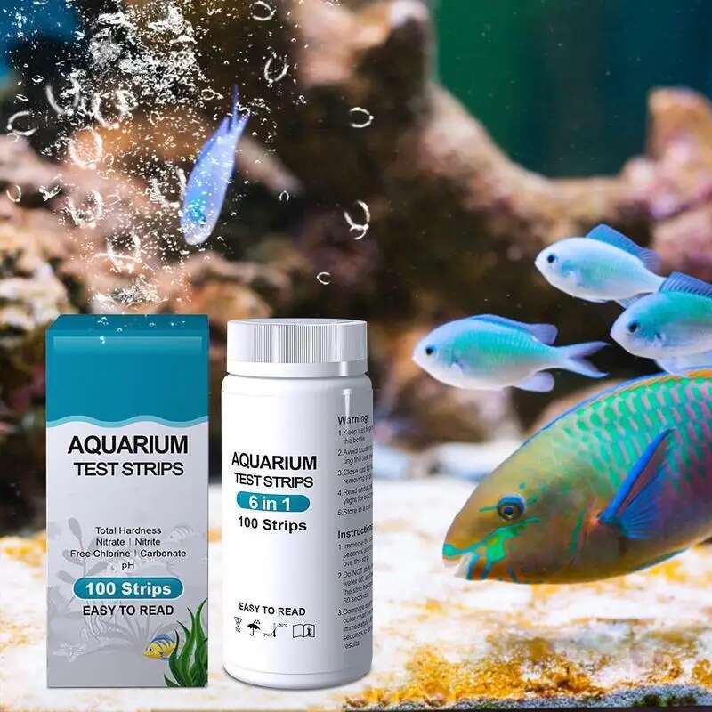 100pcs Nitrite Nitrate Chlorin - Marine Aquarium Test Kit avaliação e preço