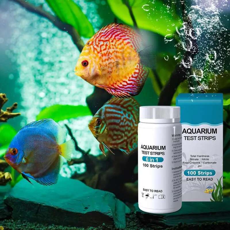 100pcs Nitrite Nitrate Chlorin - Marine Aquarium Test Kit avaliação e preço