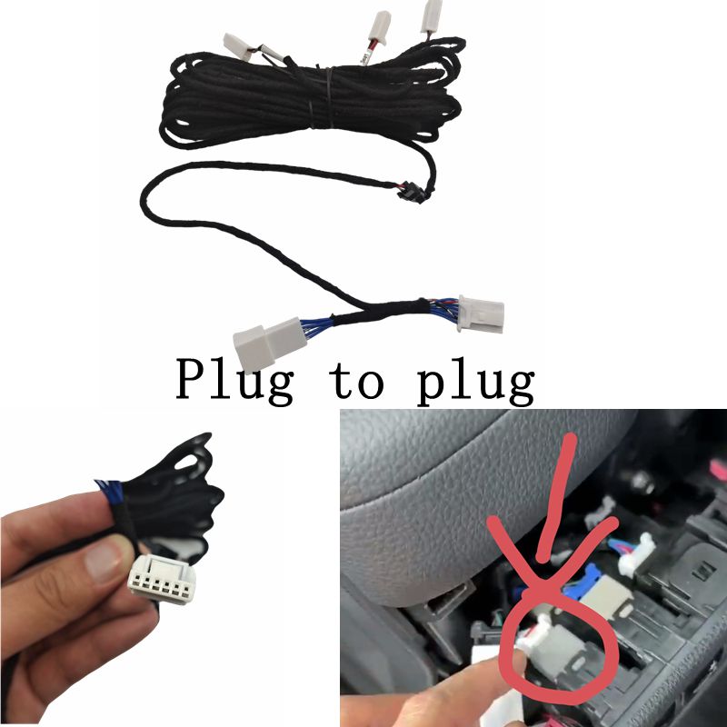 4PCS LED Car Interior Atmosphe - Actinic Blue Led avaliação e preço