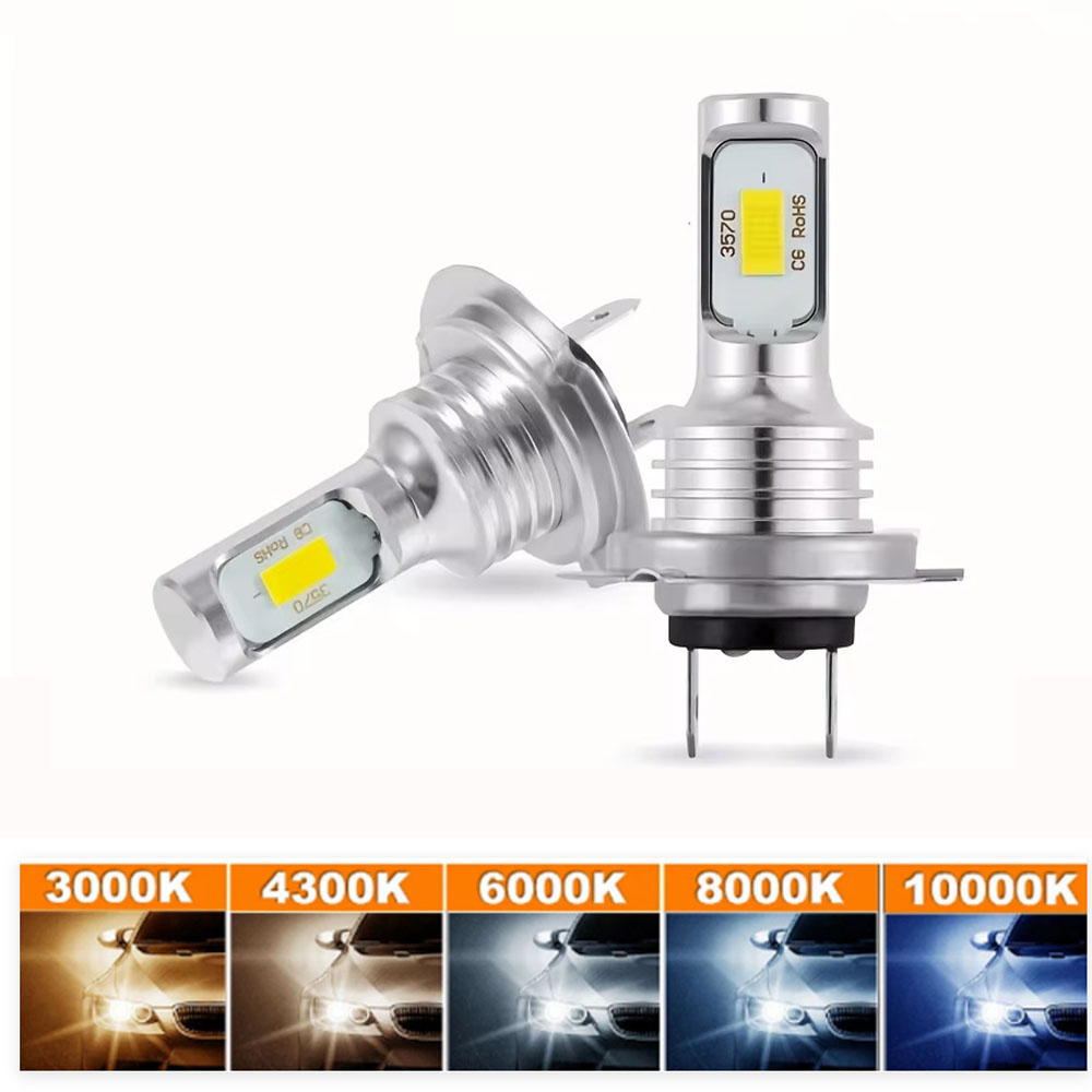 2pcs H7 H4 8000K Ice Blue 3000 - Actinic Blue Led avaliação e preço