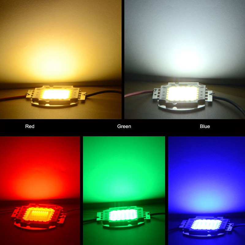 10W 20W 30W 50W 100W High Powe - Actinic Blue Led avaliação e preço