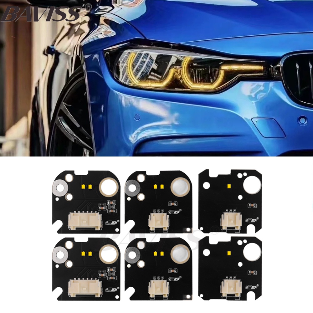 Yellow DRL Angel Eye LED Board - Actinic Blue Led avaliação e preço