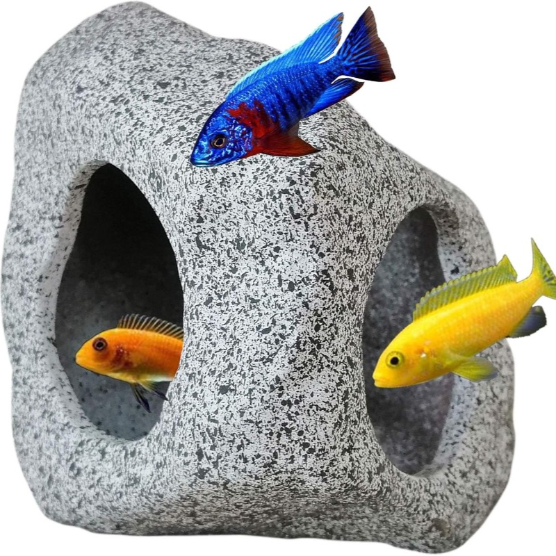 Fish Tank Cave Stone Landscapi - Marine Aquarium For Sale avaliação e preço
