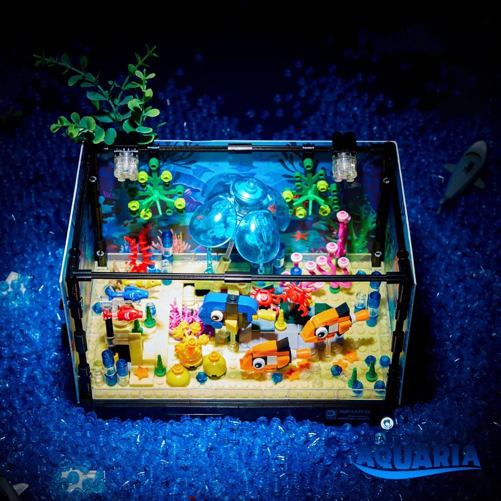 Ideas Series Aquarium Marine A - Marine Aquarium Cube avaliação e preço