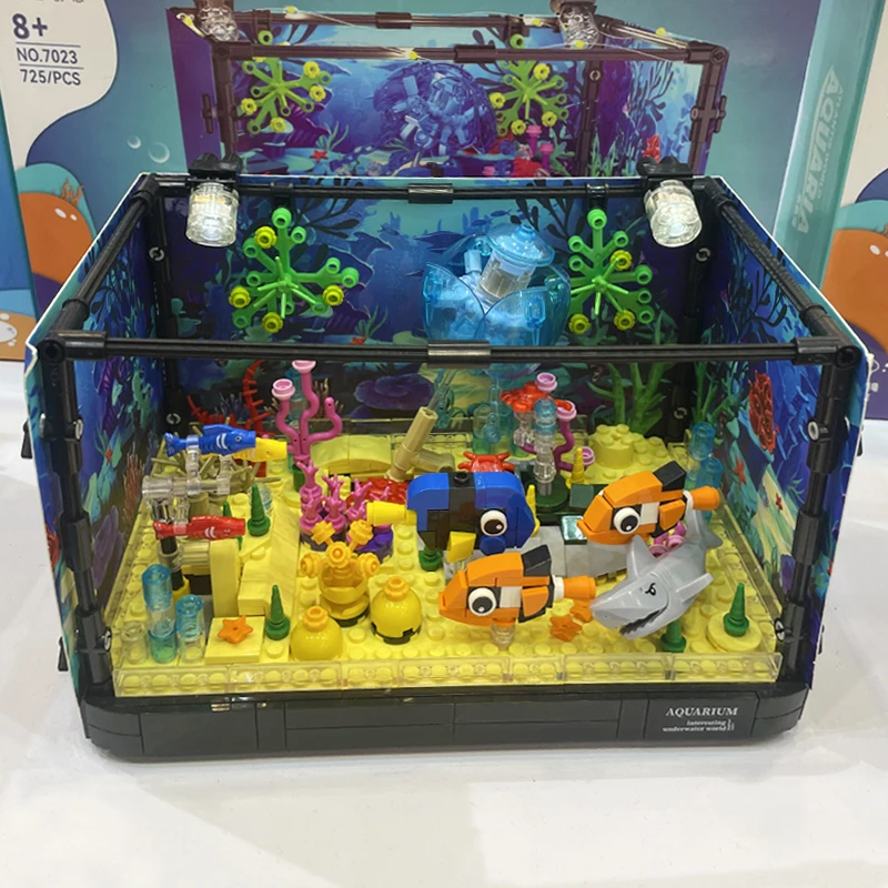 Ideas Series Aquarium Marine A - Marine Aquarium Cube avaliação e preço