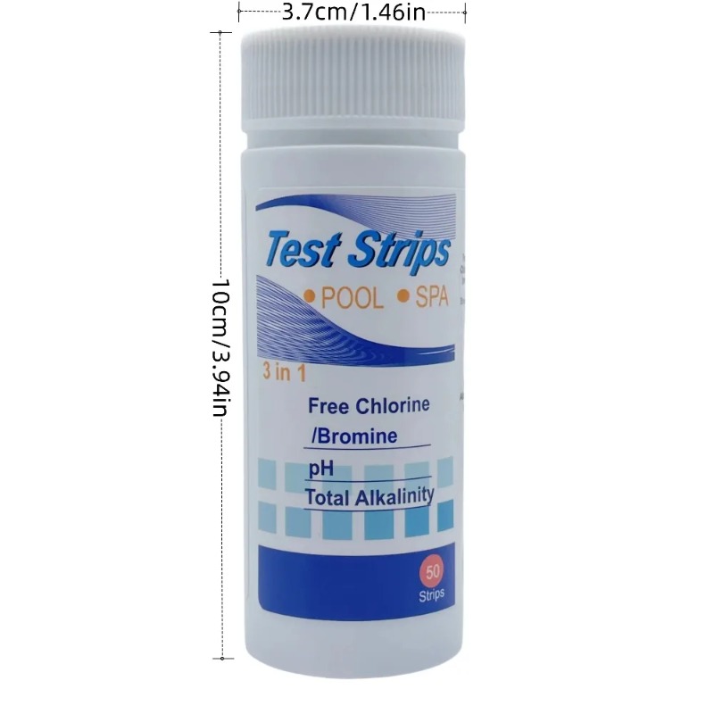 Chlorine PH Test Strips SPA Sw - Marine Aquarium Test Kit avaliação e preço