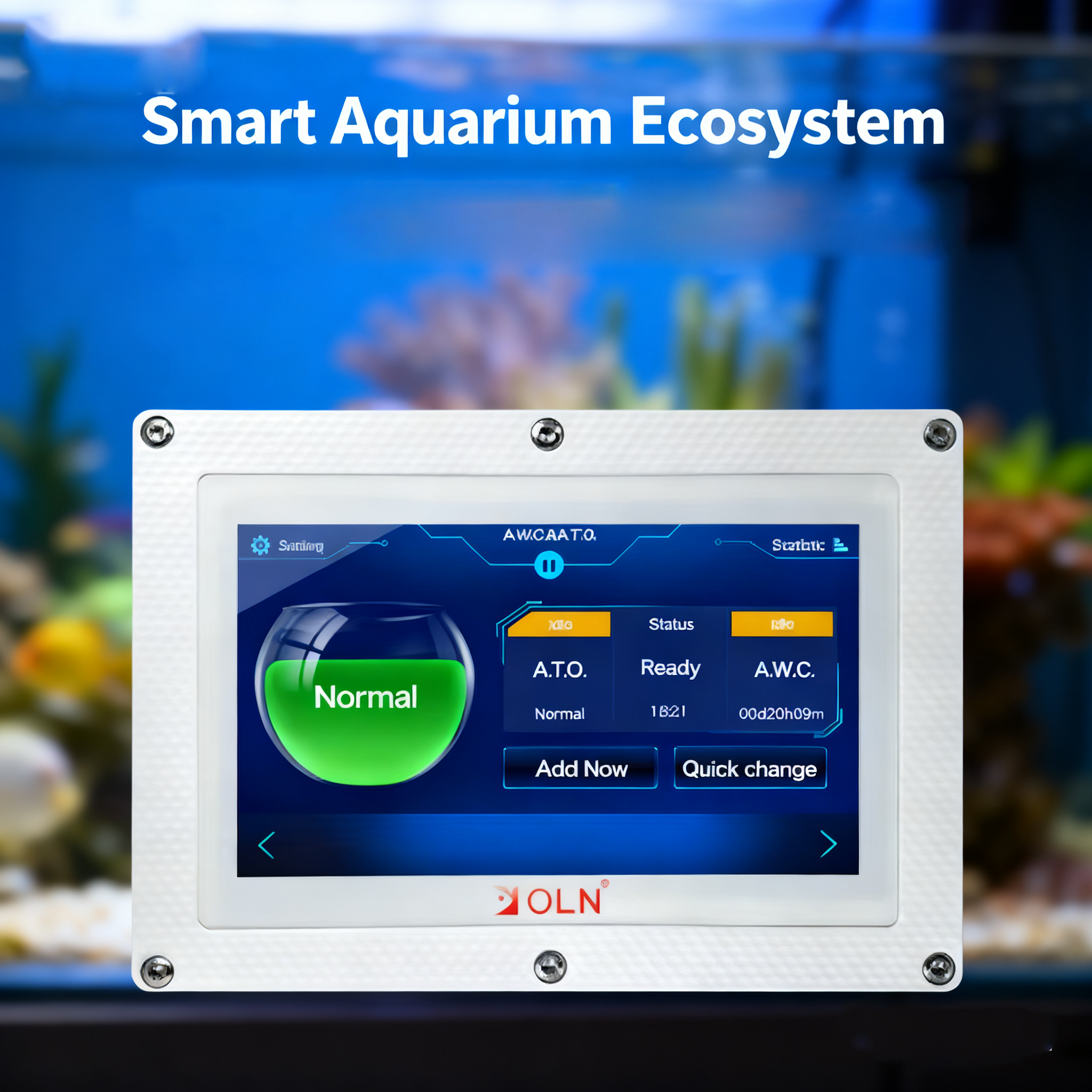 OLN Central Control System Aut - Marine Aquarium Test Kit avaliação e preço
