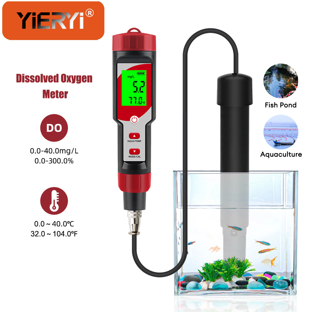 Dissolved Oxygen Meter for wat - Marine Aquarium Test Kit avaliação e preço