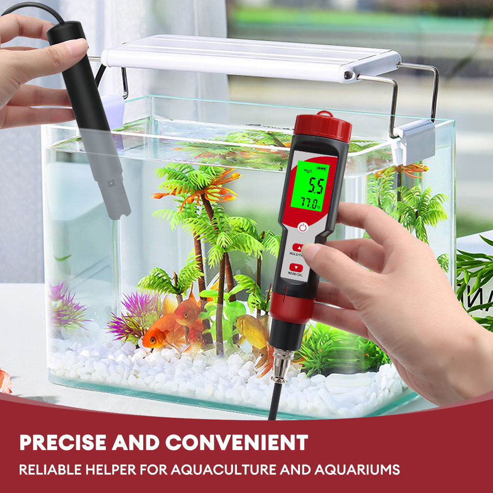 Dissolved Oxygen Meter for wat - Marine Aquarium Test Kit avaliação e preço